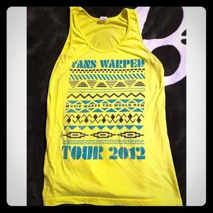 2012 Vans Warped Tour Neon Tank Top